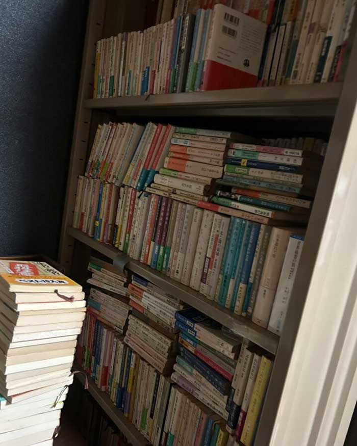 土浦市にて、大量の文庫を出張買取させていただきました