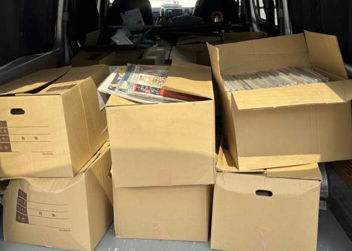 板橋区へ、レコードなどの出張買取にお伺いしました